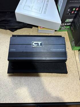 Ct-1500.5d Ct Sounds Ct-1500-5d 1800w Rms Full-range Class D 5-channel Car Amplifier