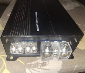 Ct-2000.1d Ct Sounds Ct-2000-1d 2000 Watt Rms Power Class D Monoblock Subwoofer Amplifier