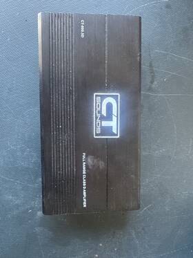 Ct-800.5d Ct Sounds Used 1000 Watts Rms 5-channel Car Audio Amplifier