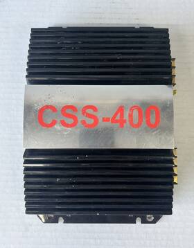 Css-400 Custom Radio Corporation Vtg Corp Car Audio Amplifier 200 Watt Bridgeable Screws