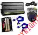 Kicker-2013-sku-package-16 Cx600.5 12cx6005 Kicker Multi 5 Channel Speaker Amplifier 4ga Kit Farad Cap Cxrc Remote 713034059820