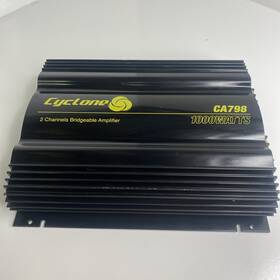 Ca798 Cyclone Amplifier 1000 Watts 2 Channel Bridgeable