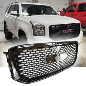 Czqh 708451833689 Yukon Front Grille Upper Grill For Gmc Compatible With 2015 2016 201