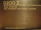 D200ii Soudstream Soundstream Old School Amp Ultra Rare