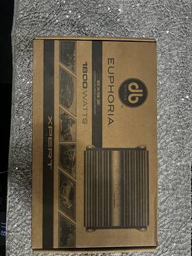 Db Drive Ex9.2 Expert Euphoria 1800w Full Range Class D Amplifer Car Stereo Amp