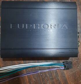 Fm75.4 Db Drive Amp Euphoria 4 Channel Amplifier 75 Watts Rms Not Working