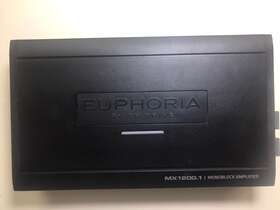 Mx1200.1 Db Drive Euphoria Amplifier Monoblock By Competition Spl Sq Subwoofer