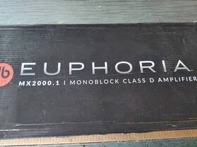 Mx2000.1 Db Drive Euphoria Monoblock Class D Amplifier