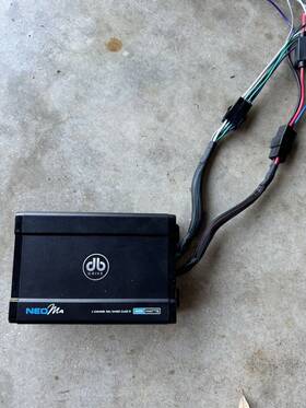 Neo-m4 Db Drive Neo M4 400 Watt 4-channel Class D Full Range Car Audio Amplifier