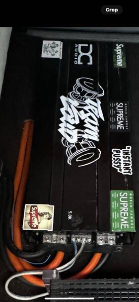 Dca-5k Dc Audio 5.0k 1 Channel Mono Amplifier 5000 Watts Half Ohm Stable Korean Power