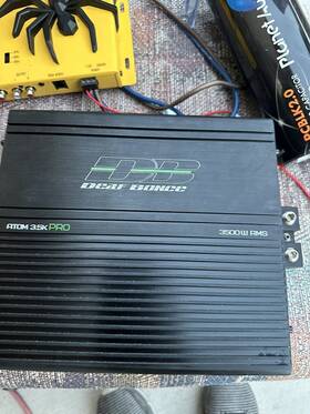 Atom-3.5k-pro Deaf Bonce 650185709777 Apocalypse 3500 Watt Rms Class D Monoblock Amplifier Atom 3.5k Pro