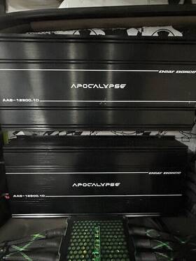 Aab-12900.1 Deaf Bonce Apocalypse 13 000 Watt Rms Sub Amp