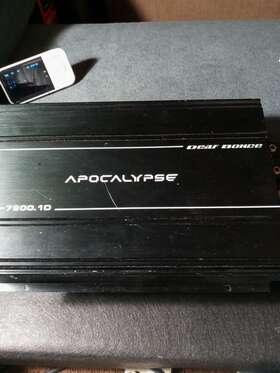 Aab-7900.1d Deaf Bonce 7900 Watt Rms Class D Monoblock Car Amplifier Mono Amp