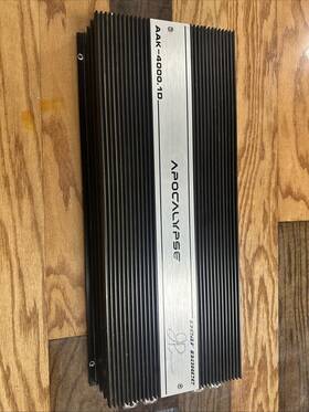 Aak-4000.1d Deaf Bonce Apocalypse Monoblock Amplifier 4000 Watt Class D
