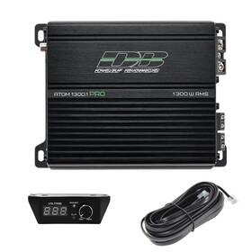 Ap-atom-1300.1-pro Deaf Bonce Apocalypse 1300 Watt Rms Class D Monoblock Amplifier Atom-1300.1-pro