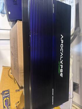 Asa-3000.1 Deaf Bonce Apocalypse 3000w Rms Class D Monoblock Car Audio Amplifier