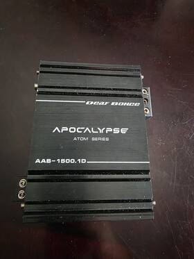 W204201300001702 Deaf Bonce Aab-1500.1d Monoblock Amplifier 1 Ohm 1500w Class D Full Range Mono
