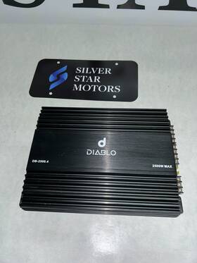 Db-2500.4 Diablo 4-channel 2500 Watts Max Car Audio Amplifier