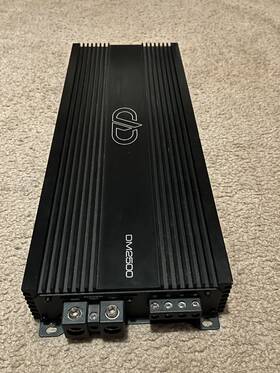 Dm2500 Digital Designs Dd Audio Monoblock Car Amp 2500w Rms Subwoofers Bass 1-ohm Amplifier