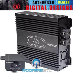 Ss3000 Digital Designs Refurb Dd Audio Amp 3000w Rms Monoblock Subwoofers Bass Amplifier