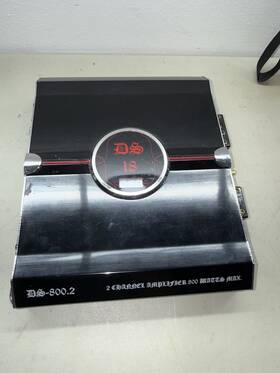 Ds Ds-800.2 Car Amplifier 2 Channel 800 Watts Max 18