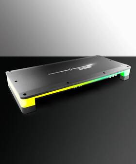 Ds18 659459445766 Flush/surface Mount Car Stereo Amplifier 6 Channel Class D Rgb Led Amp Fx6