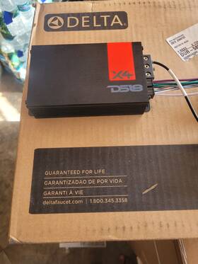 Ds18 810005183185 X4 4 Channel Car Amplifier 1320w Max Will Come With Ds 18 Ry Harness