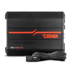 Sxe-2500.1d Ds18 810097261860 Car Audio 1 Channel Monoblock Subwoofer Class-d Amplifier Sxe-2500.1d/bk