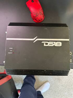 Exl-p1500x1d Ds18 Exlp1500x1d 1500 Watt Rms Monoblock Car Amplifier 1-ohm Korenbass Amp Used