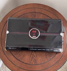 Ds-1800.4 Ds18 G1800.4 4-channel 1800w Car Amplifier Untested