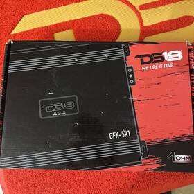 Gfx-5k1 Ds18 Gfx5k1 5000 Watt 1 Ohm Class-d Full Range Monoblock Amplifier Car Mono Amp