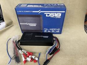 Nxl-x600.4d Ds18 4-channel 1600w Waterproof Marine Class-d Amplifier - Must See