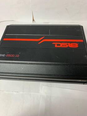 Sxe-2500.1d Ds18 Sxe-2500.10 Class D 1-channel Monoblock Car Amplifier 800 X 1 Rms