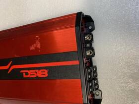 Sxe-4000.4d-rd Ds18 Sxe-4000.4d/rd Car Audio Full Range 4 Channel 4000 Watt Amplifier Class D Red Sxe-4000.4d