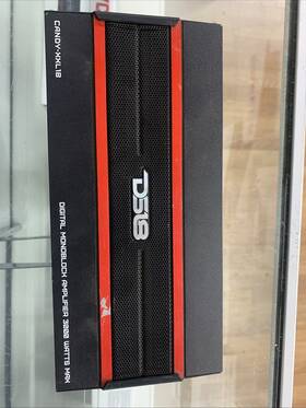 Xxl18 Ds18 Hooligan Spl Mono Block Amplifier 5000 Watts Rms- Red