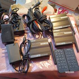 Earthquake-swat-2.4x-blk Earthquake Swat-2.4r Wireless Audio 2x Receivers And 1x Tramsmitter Remotes