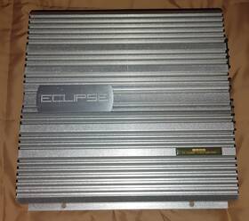 3322 Eclipse Amplifier Car Audio 2 Channel Old Scool Tested Nice 320w