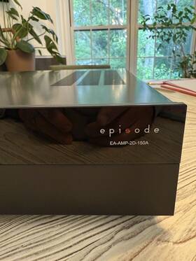 Ea-amp-2d-150a Episode Digital Amplifier With 150 Watts X 2 Channels - Used Perfect Condition
