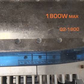 O2-1800 Farenheit 2-channel 1800w Max Car Audio Amplifier High Power Performance