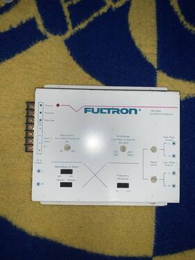 96061604 Fultron Crossfire Crossover 16-cx20 2 Way Amplifier Vintage