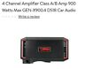 Gen-x900.4 Genx900.4 Channel Amplifier Class Amp Watts Max Car