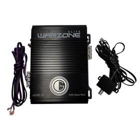 E1500.1d Gravity Warzone Elite 1500w Rms Mono Car Audio Amplifier