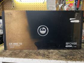 Gr-4000.1d Gravity Gpower Monoblock Amplifier Used