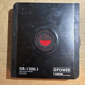 Gr1300.1 Gravity Monoblock 1300 Watts Car Audio Stereo Amplifier Works