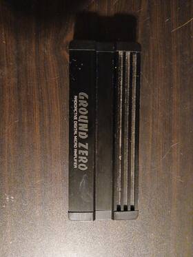 57644666334589 Ground Zero 2 Channel Radioactive Digital Micro Amplifier