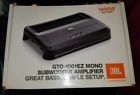 Gto-1001ez Jbl Watts Mono Channel Car Amplifier