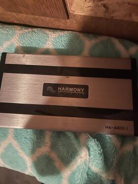 Ha-a800.1 Harmony Audio 1600w Monoblock Car Amplifier