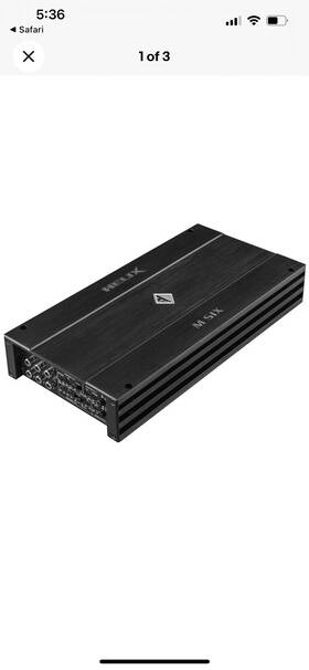 Six21064066 Helix M Six 6-channel Class D Car Audio Amplifier Model
