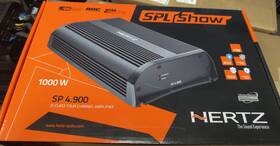 Hertz 951203140522 Spl Show Sp 4.900 D-class 4 Channel Amplifier 250 Wrms X - Please Read