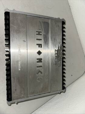 Zxi40.4 Hifonics 061523 80 Watt 4 Channel Class D Amplifier